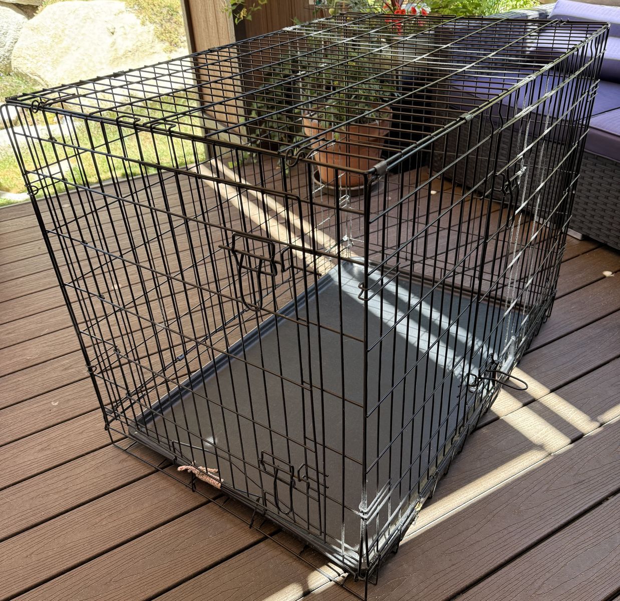 Large dog crate 42” long
