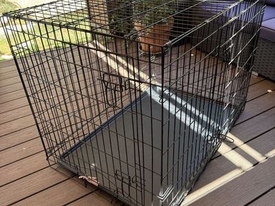 Large dog crate 42” long