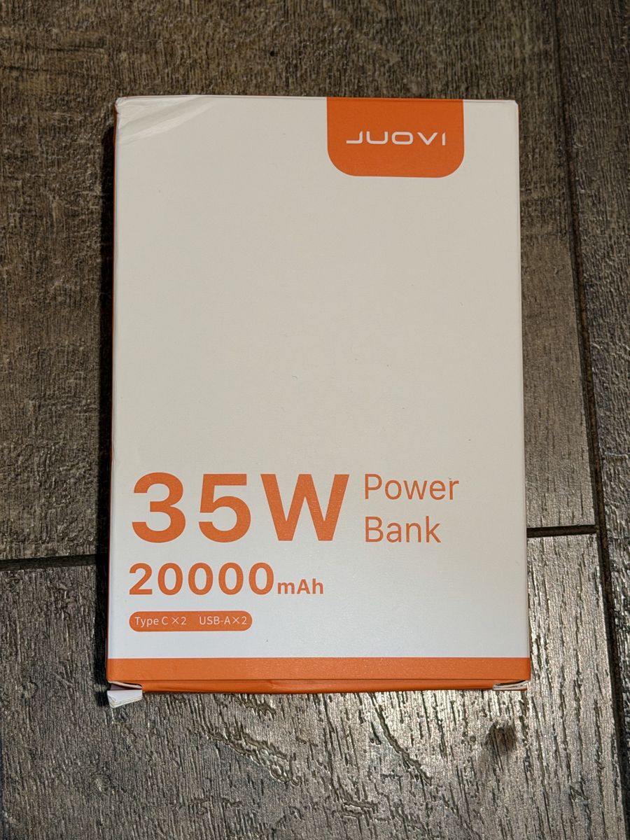 Brand New JUOVI 35W Fast Charging Power Bank - 20,000mAh  $25
