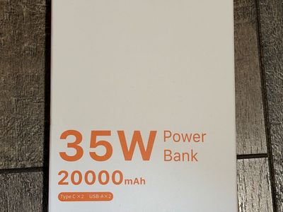 Brand New JUOVI 35W Fast Charging Power Bank - 20,000mAh $25