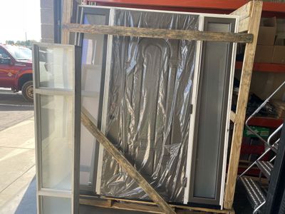 Pre-Hung Exterior Front Entry Door with Sidelights
