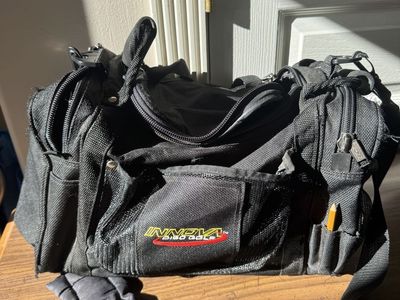 Large Disc Gold Bag