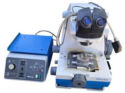 Reichert-Jung Ultracut E Ultramicrotome 70 17 04 w/ Stereo Star Zoom Microscope