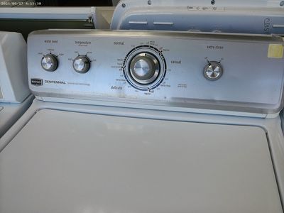 Whirlpool Direct Drive Top Load Washer and Electric Dryer~90 day Guarantee