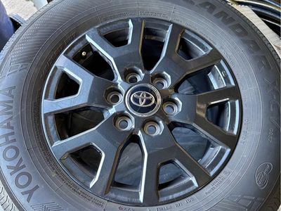 2025 Toyota 4Runner OEM Wheels with Yokohama Geolandar X-CV 245/70R17 Tires