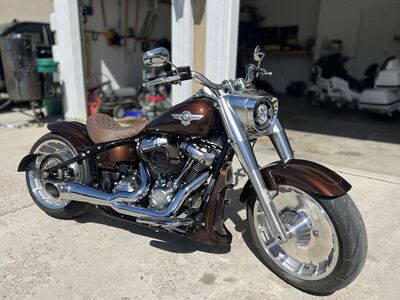 Custom Fat Boy Bobber w/ Ride modes! / Harley Davidson Fatboy