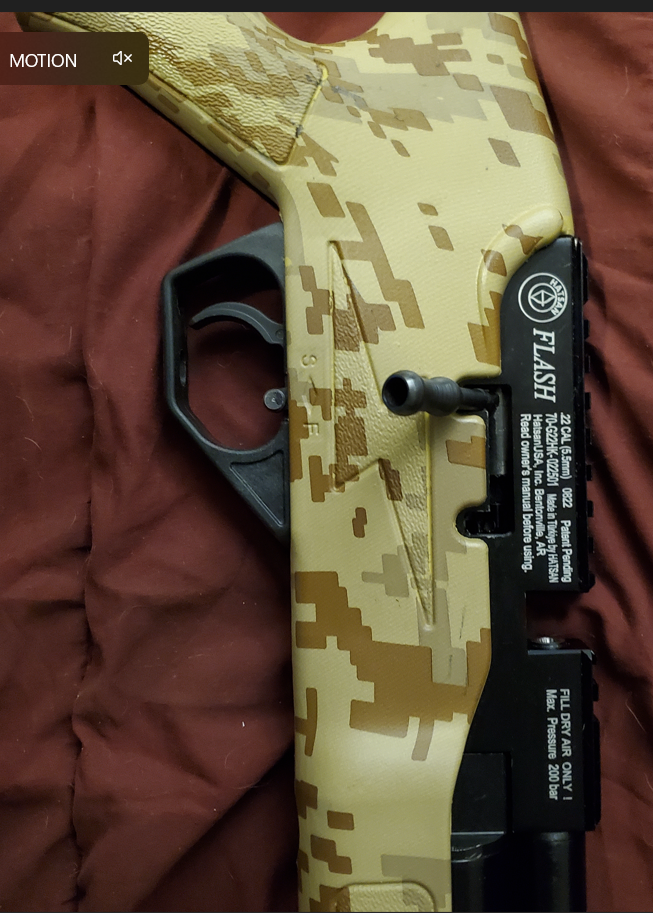 Hatsan Flash 22 .Cal PCP Air Rifle - Camo