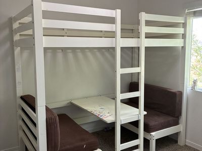 Bunk bed/ desk ***MATTRESS NOT INCLUDED***