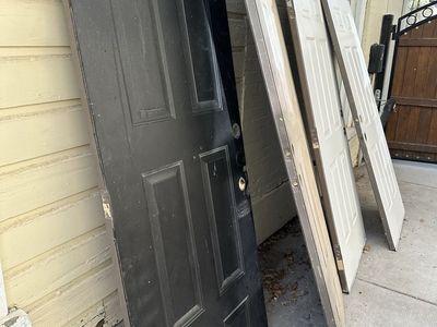 Used Outdoor Metal Doors 4 Of Them