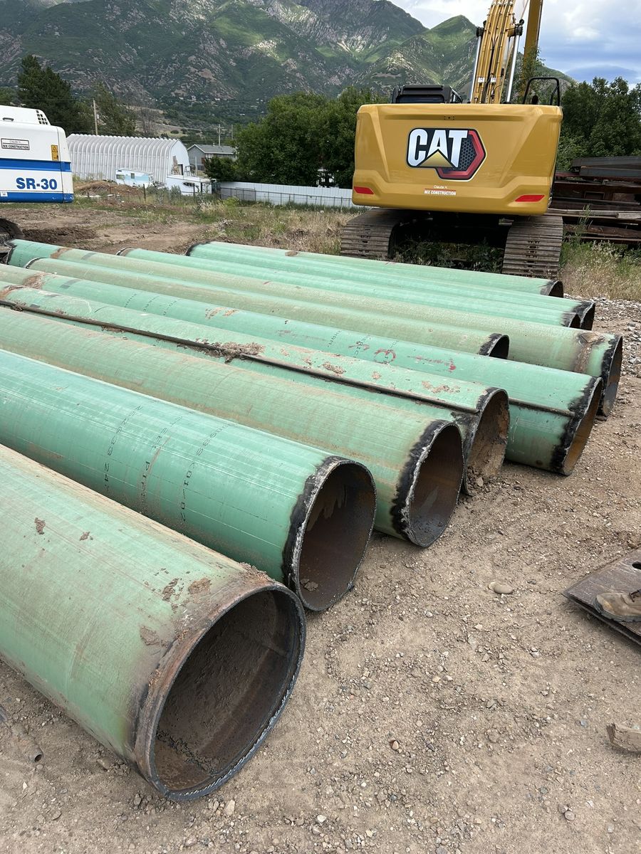 Steel & plastic pipe/culvert/irrigation ect.