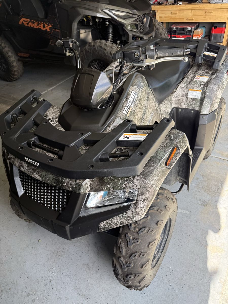 Tracker 300 ATV Camouflage Utility Four-Wheeler