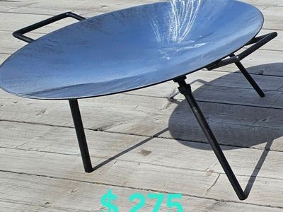 camp cooker, cowboy wok, discada, plow disc