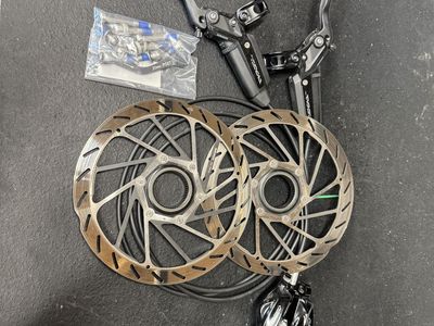 CODE SLV 4 Piston Full Brake Set.