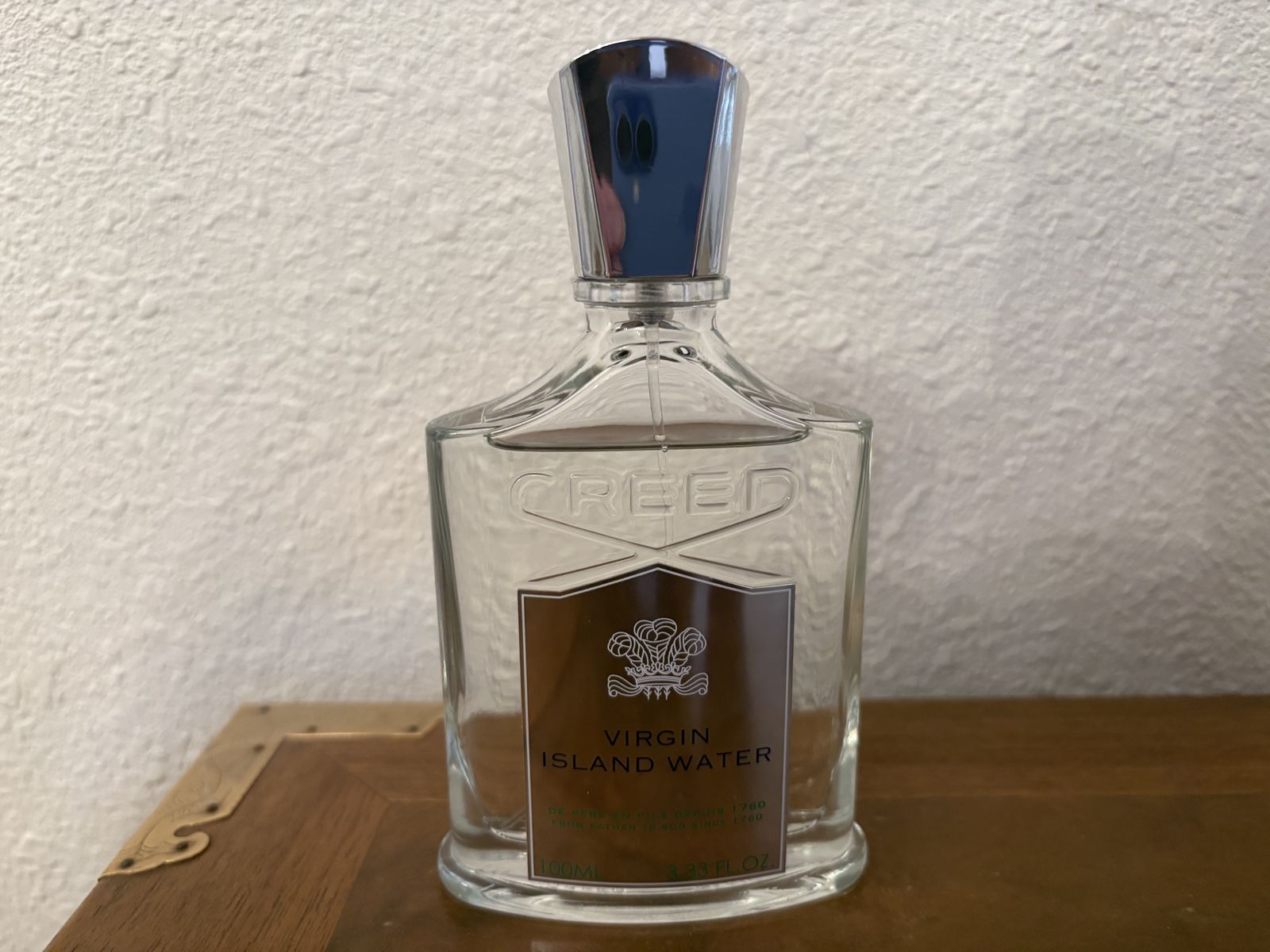 Authentic Creed Virgin Island Water 100ml