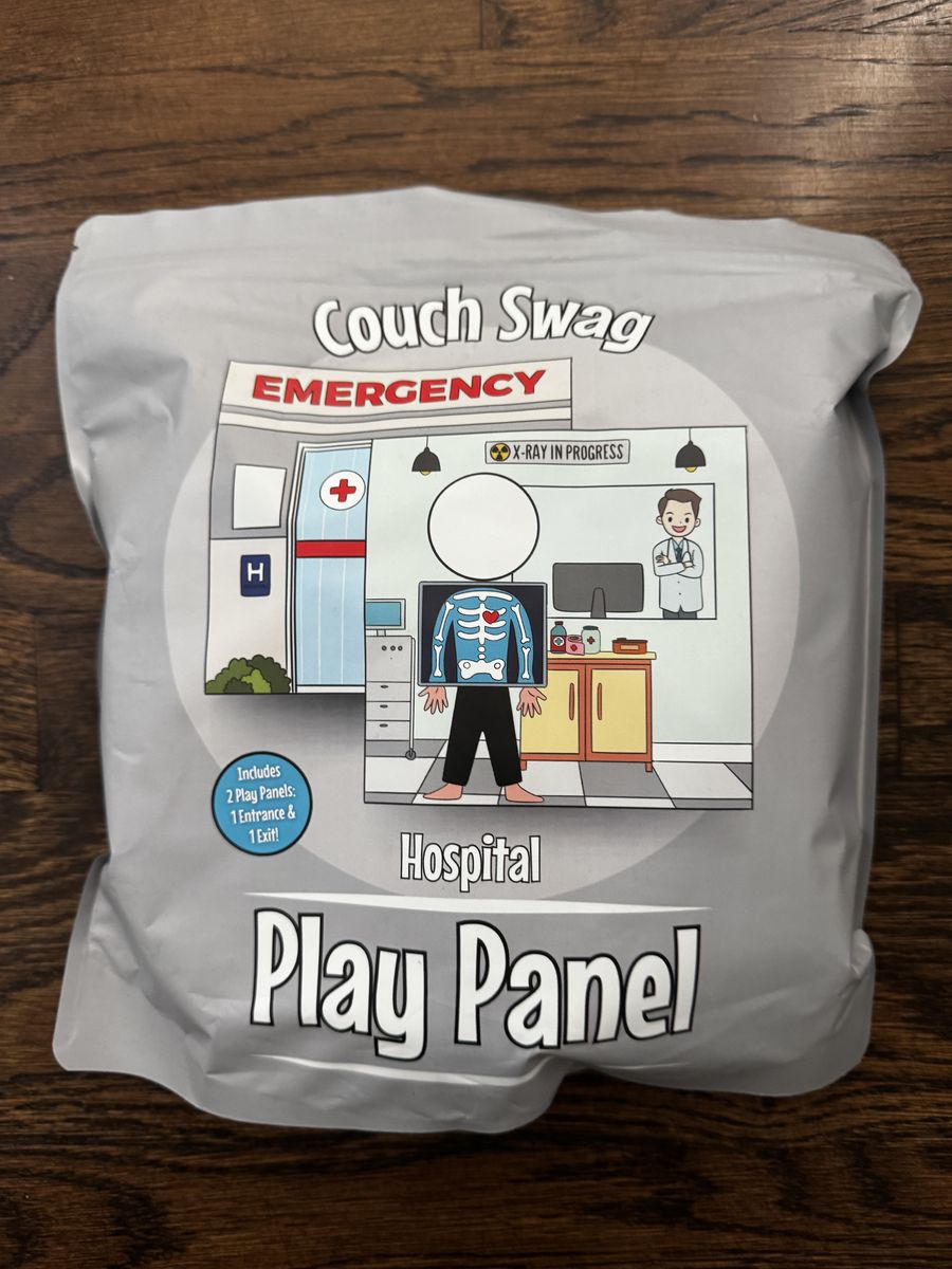 Couch Swag "Double Hospital" Play Furniture Panel — $15