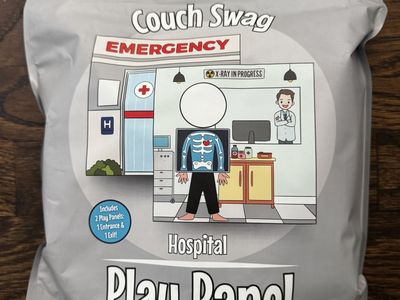 Couch Swag "Double Hospital" Play Furniture Panel — $15
