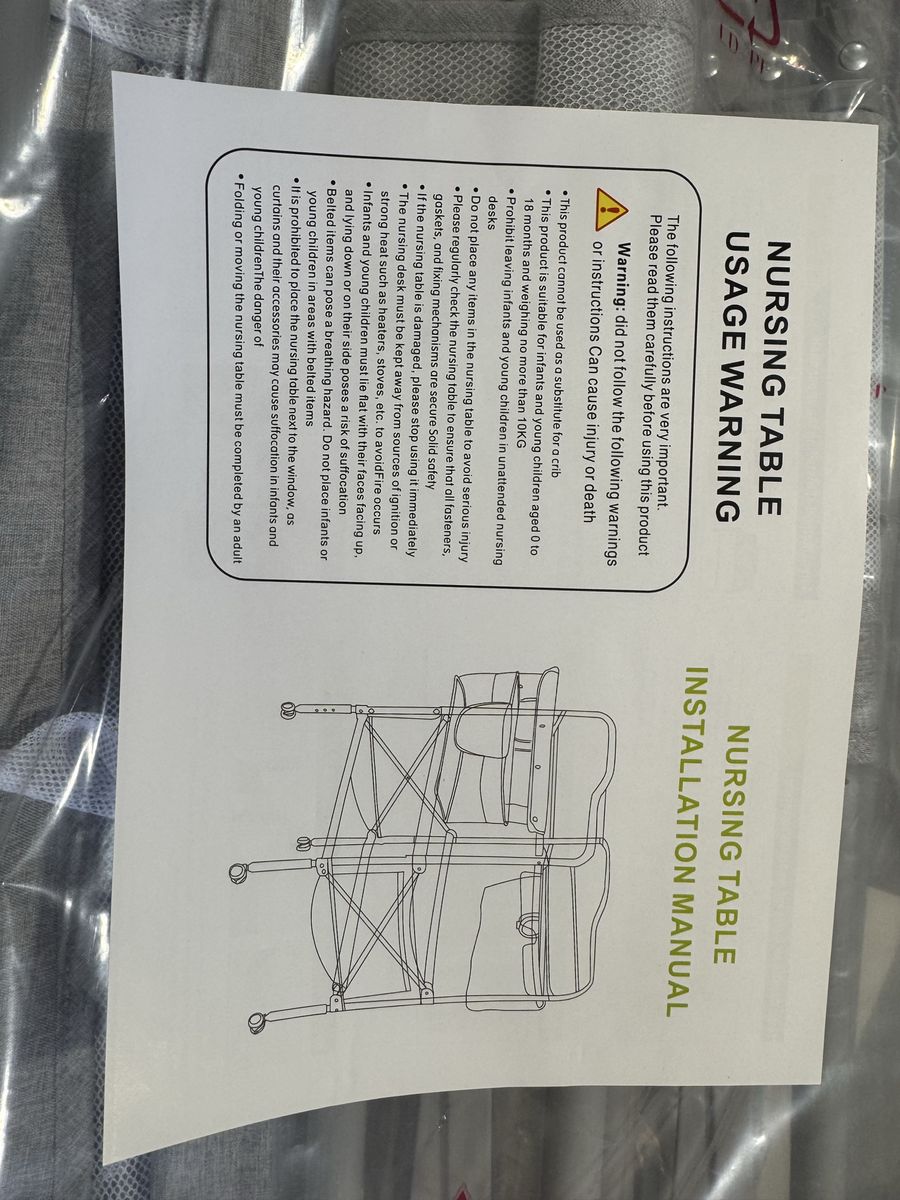 Portable baby changing station and organizer