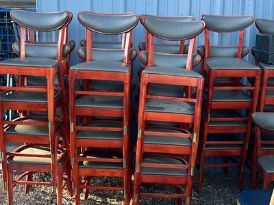 Restraunt Chairs Tables, Booster High Chairs