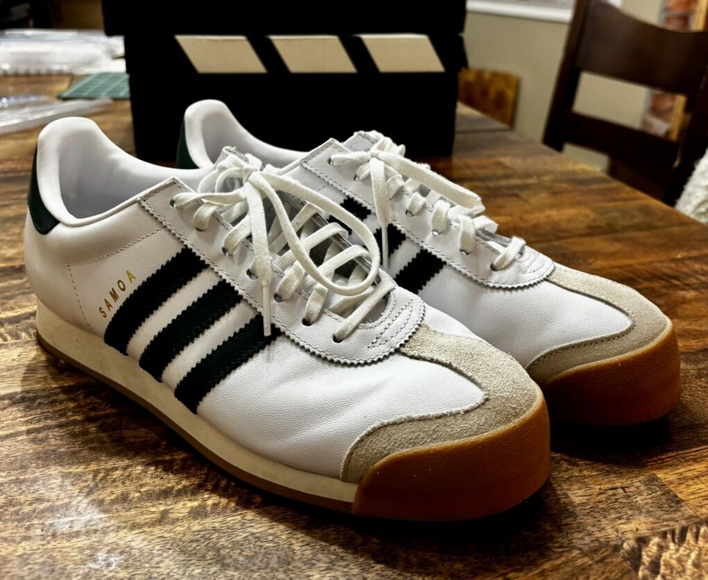 10 Mens Adidas Samoa Shoes - Worn Once!