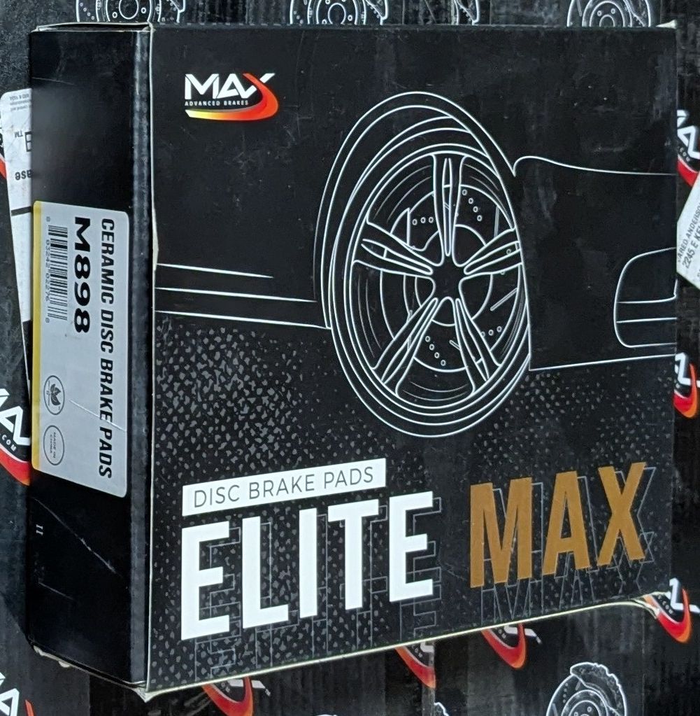 Max Advanced Brakes Elite Max Ceramic Disc Brake Pads M898 New In Box Dodge Ram 1500