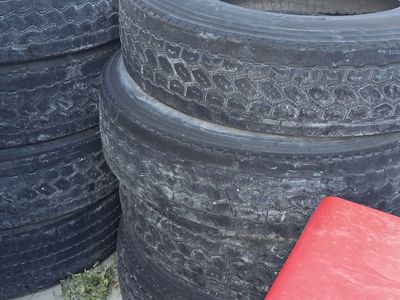 Used semi tires