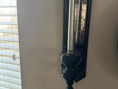 decorative wall candle sconces with mirrors,