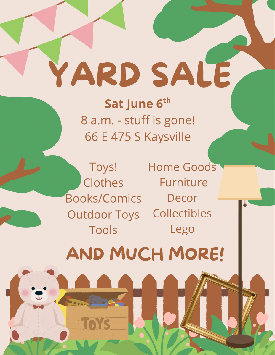 Yard Sale!