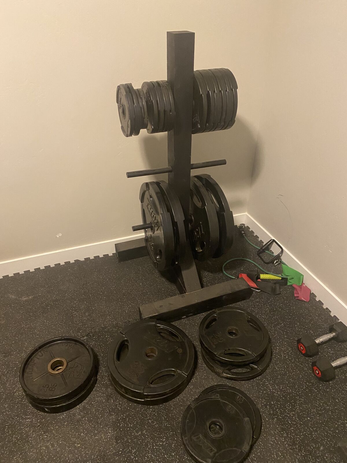 Troy Premium Inner Locking Plates - Rubberized Grip