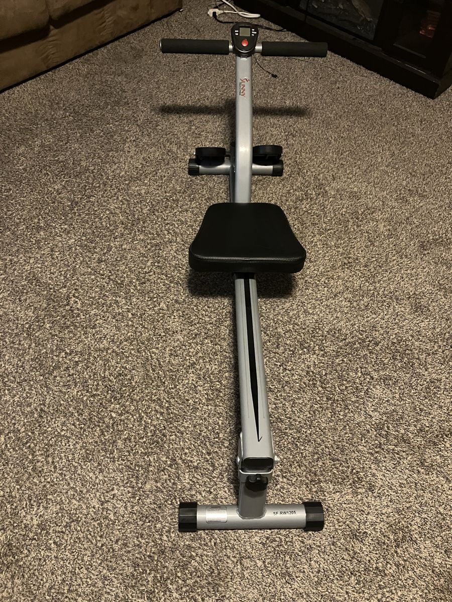 Sunny Health & Fitness SF-RW1205 Rowing Machine - Compact & Effective Full Body Workout