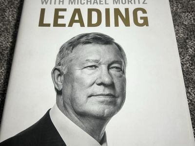 Signed Copy Of Sir Alex Ferguson’s “Leading”