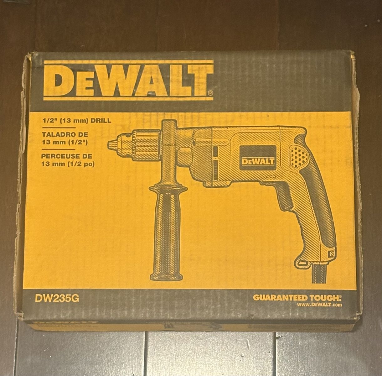 NEW Dewalt 7.8 Amp Corded 1/2 in. Variable Speed Reversing Drill
