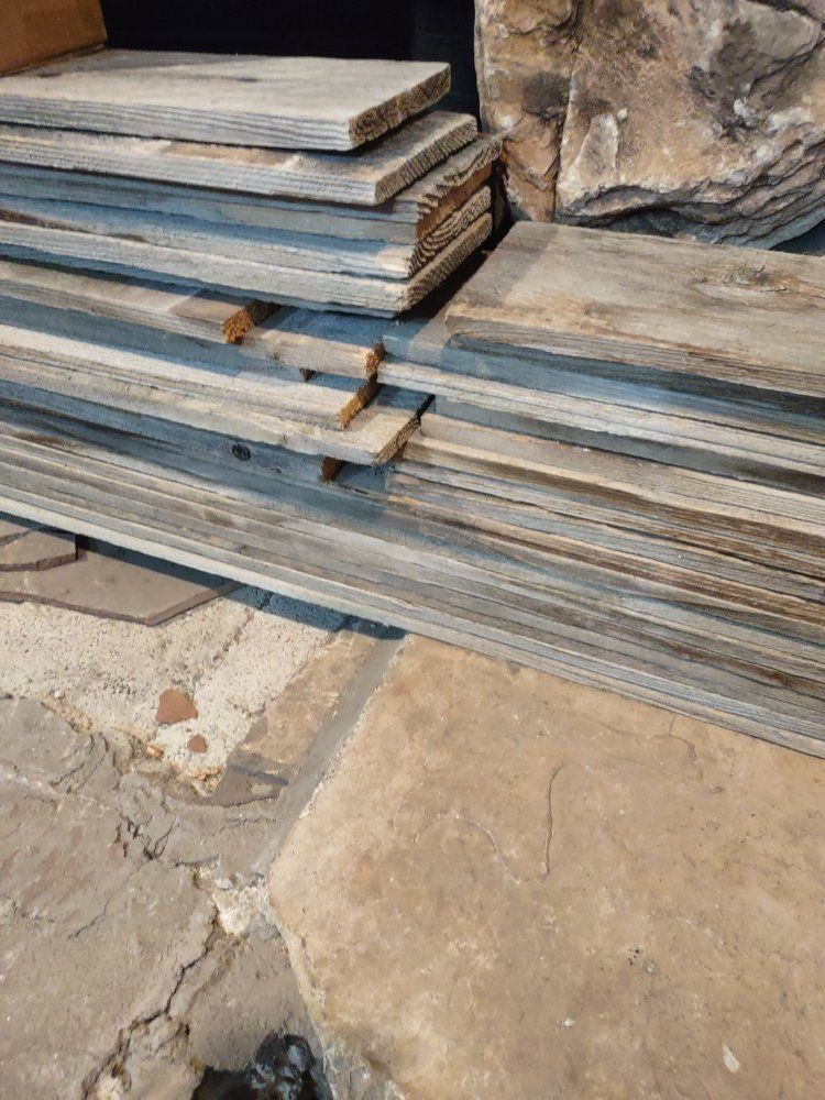 old wood fence 