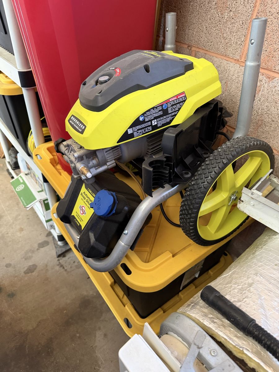 Ryobi Brushless High Performance Induction Motor Electric Pressure Washer 2300 PSI 1.2 GPM