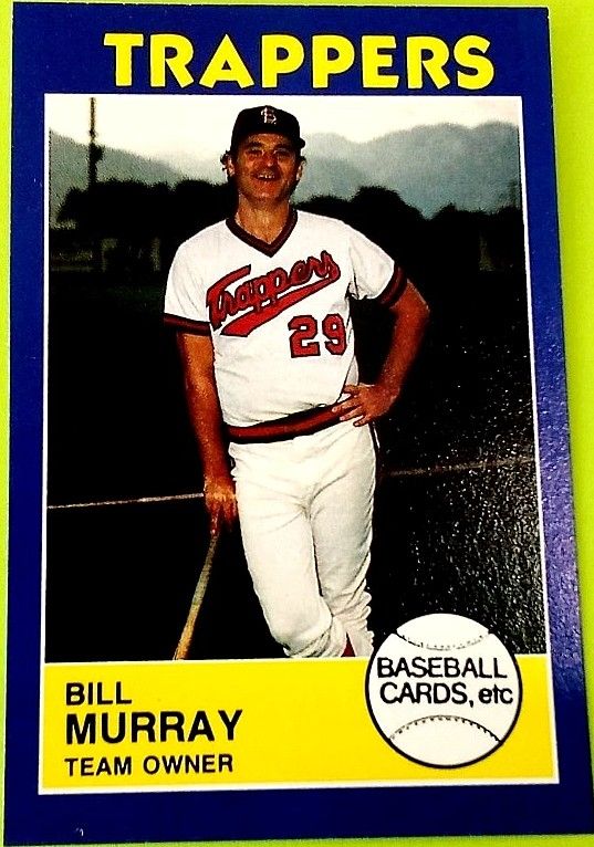 Salt Lake City Trappers Bill Murray RC Baseball Card 1988 Near Mint NRMT-MT#29