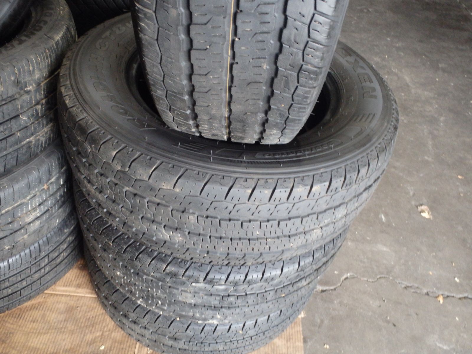 235/65R16 NEXEN ROADIAN CT8 HL SET OF USED TIRES