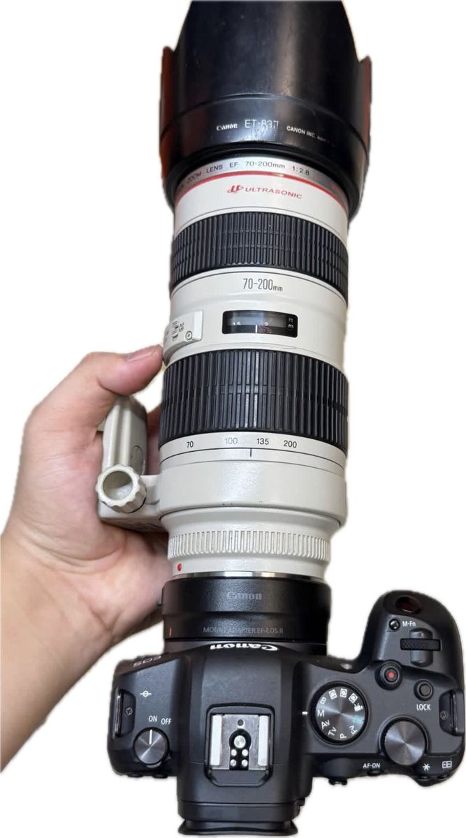 Canon R6 works perfectly, 6k shots