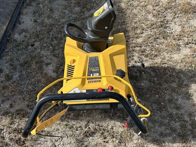 DeWalt 21” paddle snow blower