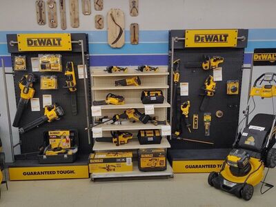 DeWalt battery powered equipment
