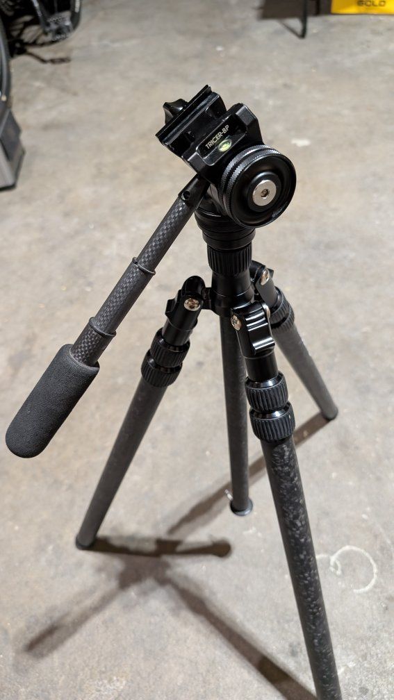 Tricer AD tripod with Tricer BP panhead