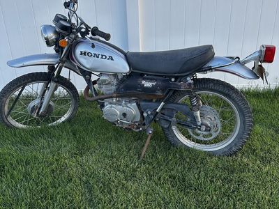 1973 Honda XL250-classic bike
