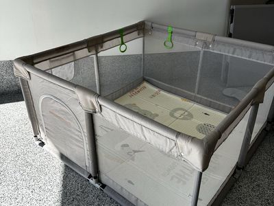4x4 Soft Sided Playpen for Baby & Toddlers