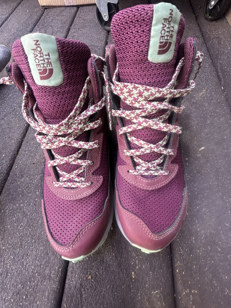 The North Face Youth Waterproof Hiking Boots – Size 4 – $35 Or women’s size 5 1/2