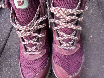 The North Face Youth Waterproof Hiking Boots – Size 4 – $35 Or women’s size 5 1/2
