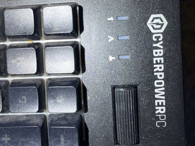 CyberPowerPC NOHI 01 KB-161-306 LED Multimedia Wired USB Gaming Keyboard