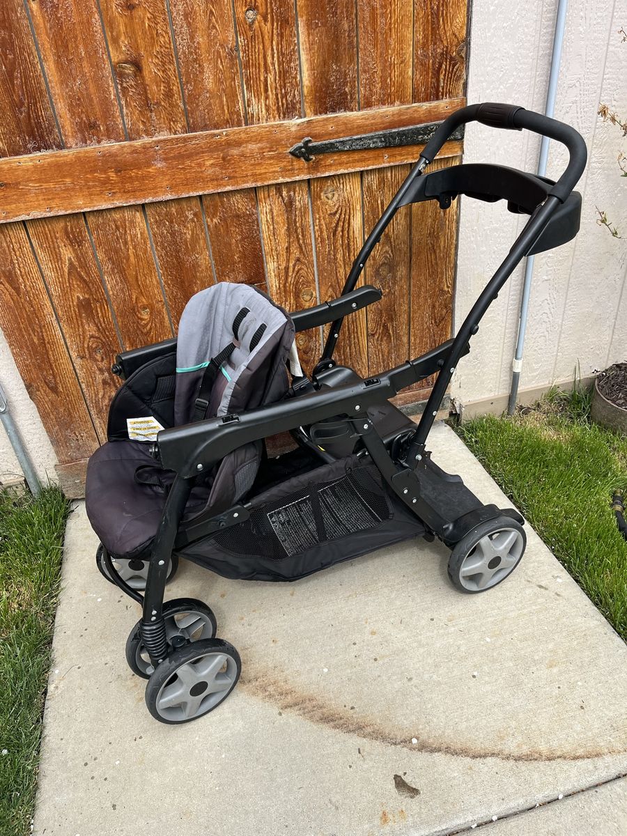 Graco Simple Double Stroller No Covers