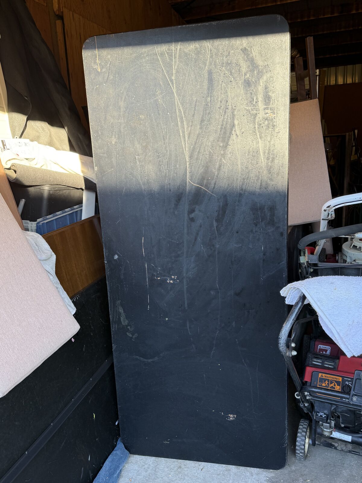 Very Sturdy Adjustable Height Table 72” X 30”