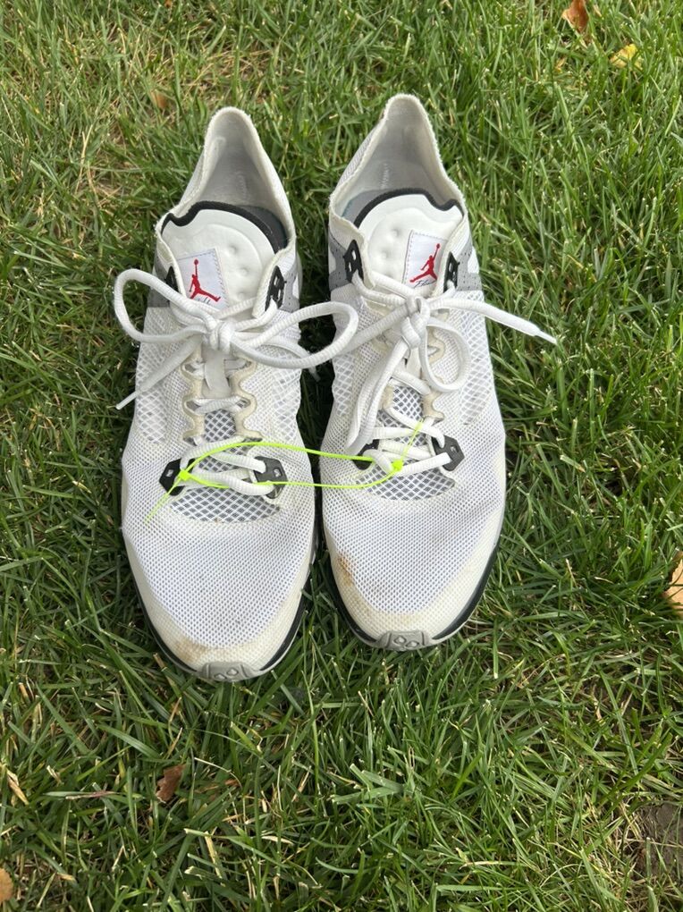Nike Jordan 89 Racer White Gray Size 12