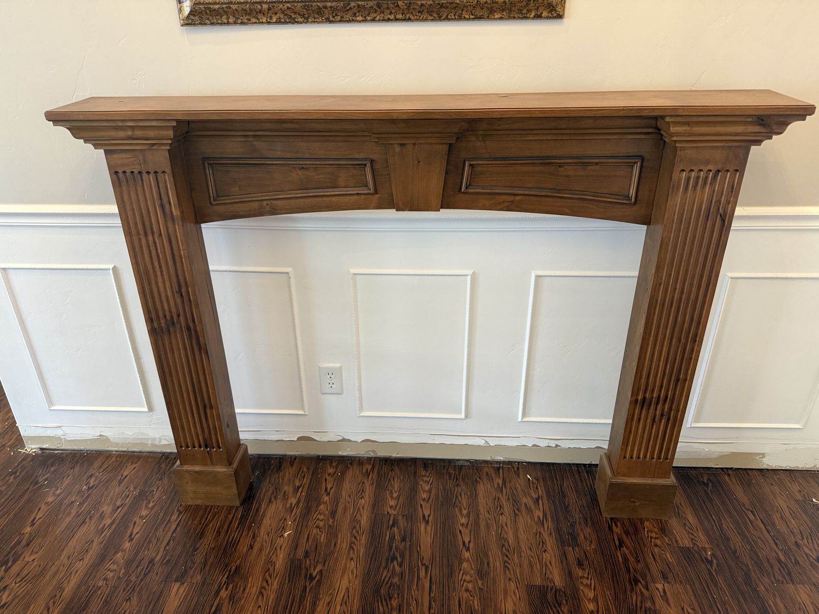 Wood burning Stove ,Chimney Pipe, Mantle