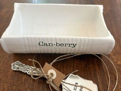 Cranberry Dish Serving Set