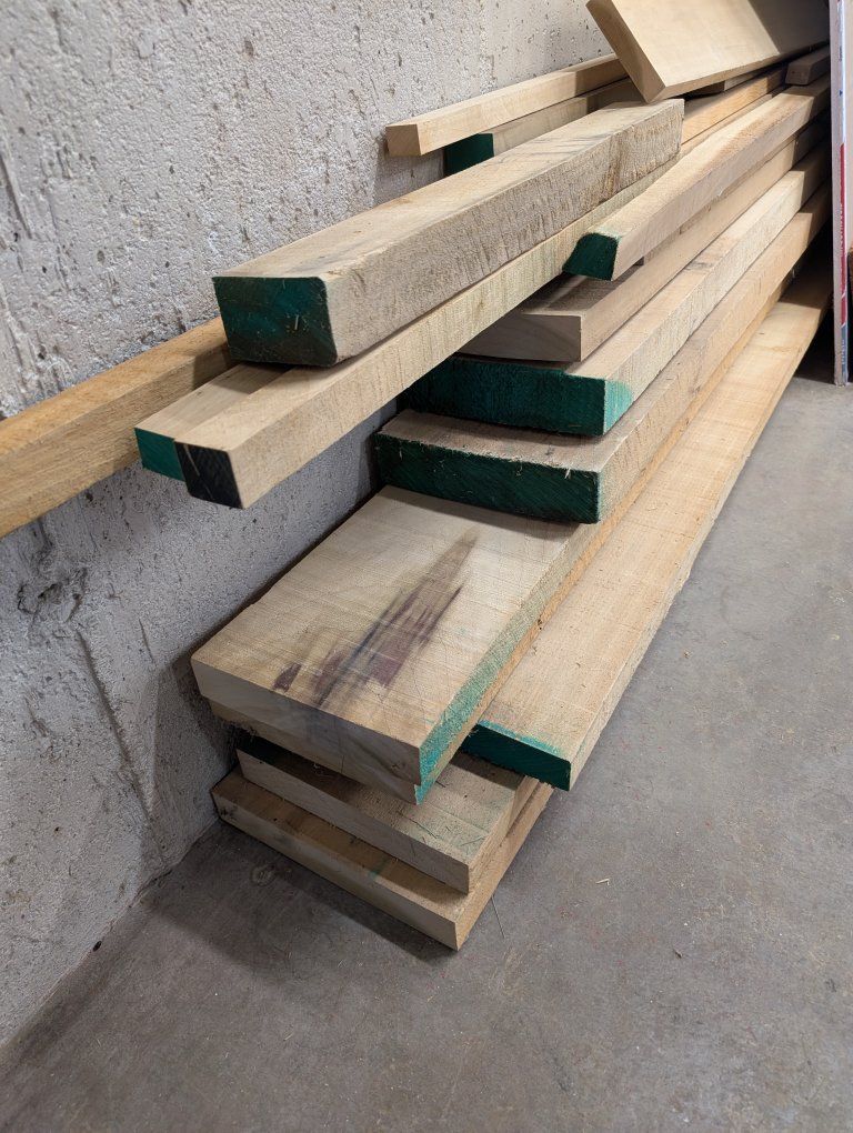 Poplar rough cut 100 board feet
